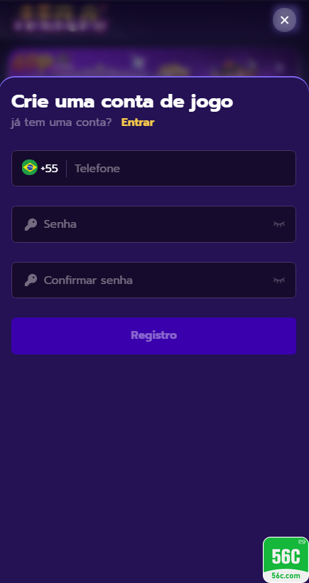 56c.com - entrar em simples login premium